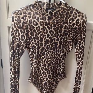 Cheetah Bodysuit - mesh